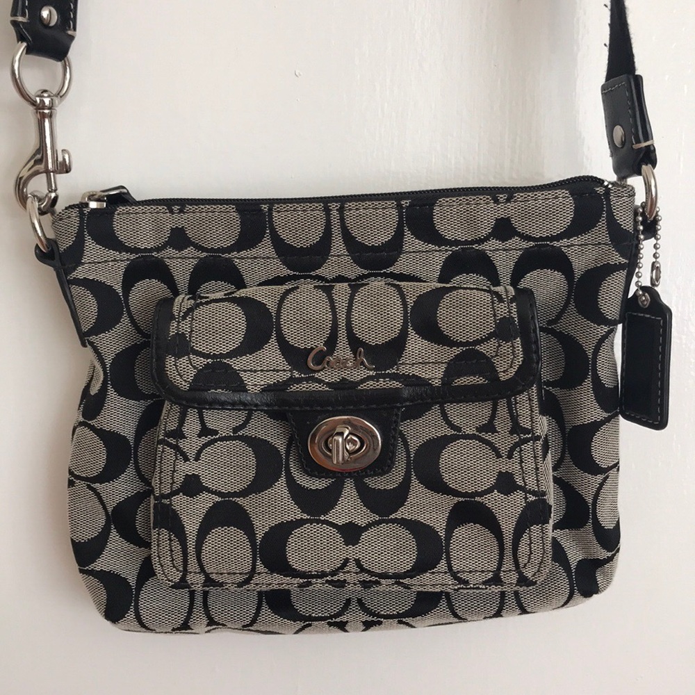 Coach cross-body purse